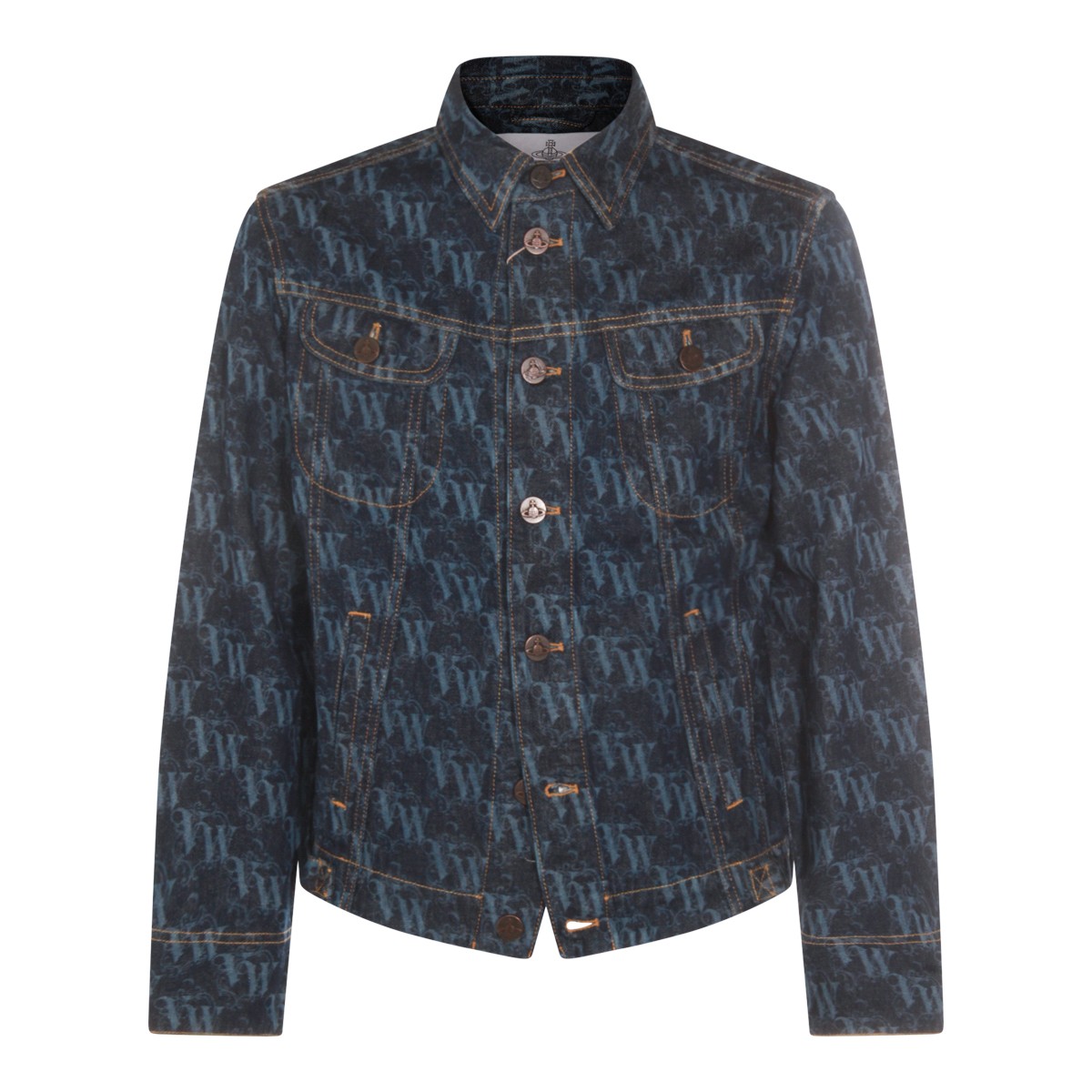 BLUE COTTON DENIM JACKET