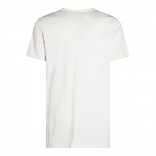 WHITE COTTON LEVEL T T-SHIRT