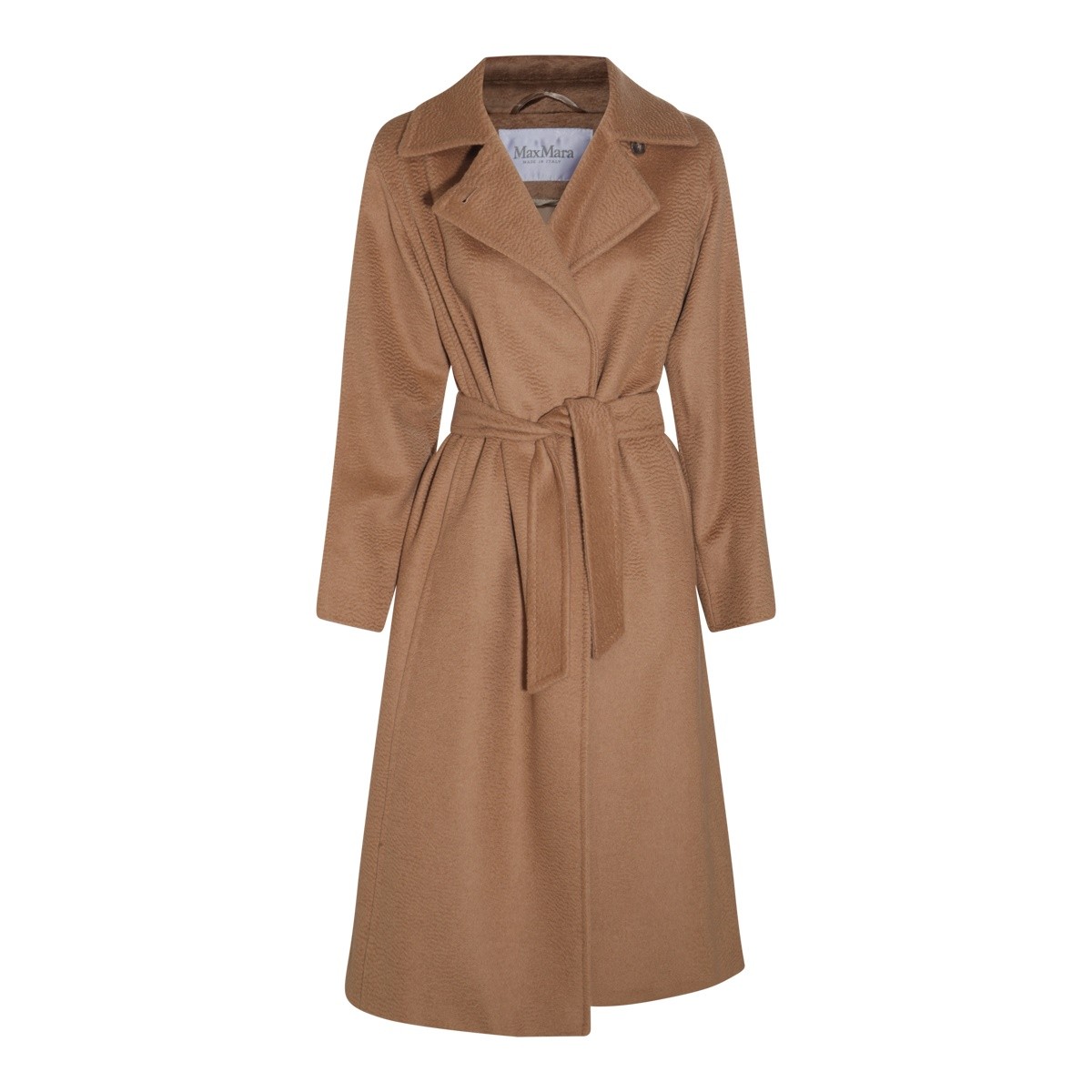 BROWN WOOL MANUELA COAT