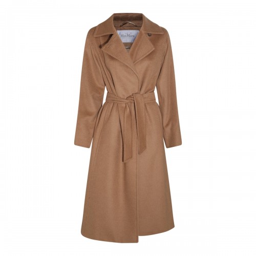 BROWN WOOL MANUELA COAT