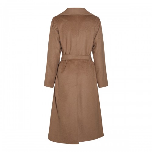 BROWN WOOL MANUELA COAT