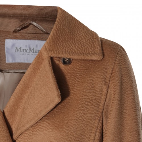BROWN WOOL MANUELA COAT