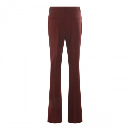 RED WOOL FEBE PANTS