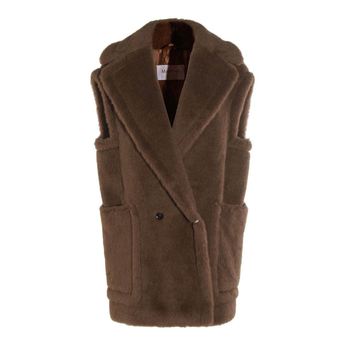BROWN LEATHER BORMIDA1234 COAT