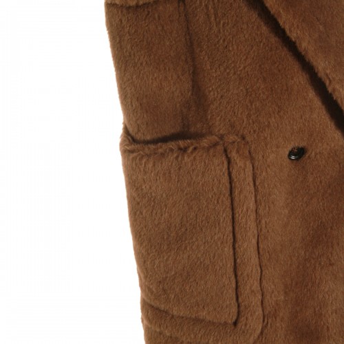 BROWN LEATHER BORMIDA1234 COAT