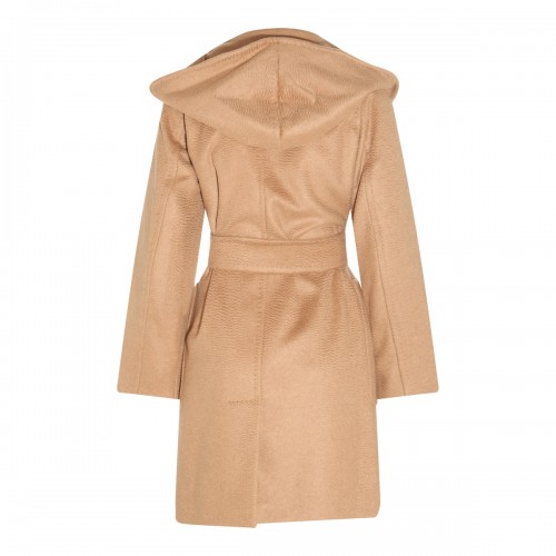 LIGHT BROWN WOOL RIALTO COAT