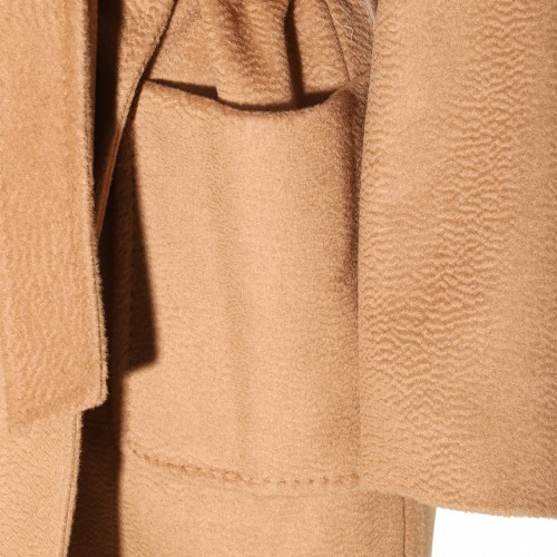 LIGHT BROWN WOOL RIALTO COAT