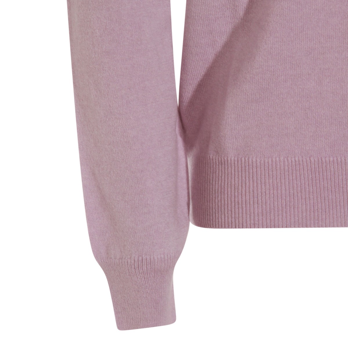 LIGHT VIOLET CASHMERE KNITWEAR
