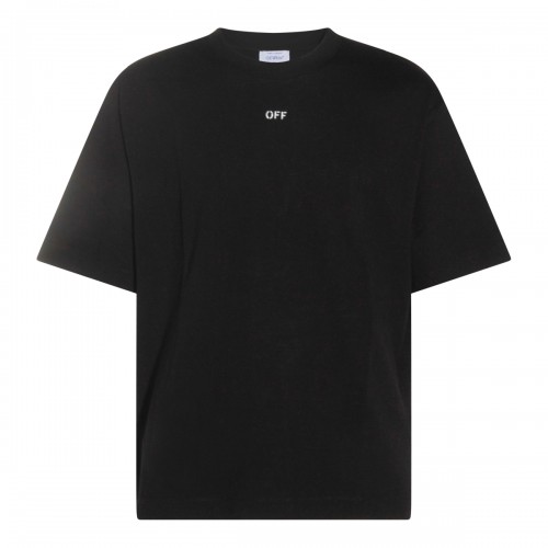 BLACK COTTON T-SHIRT