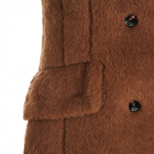 BROWN WOOL BOARIO1234 COAT