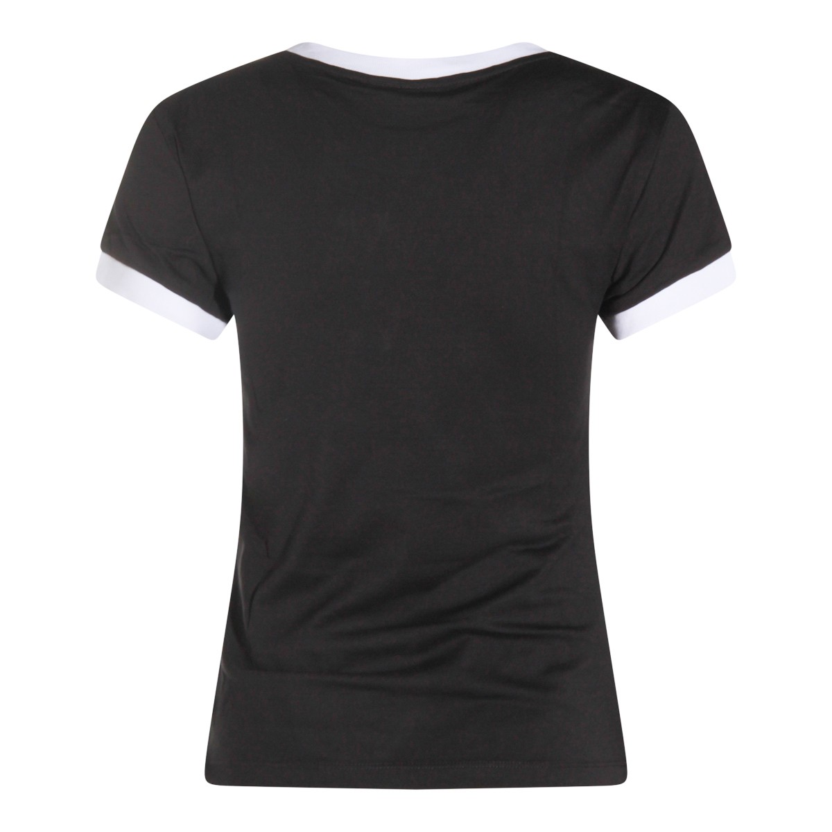 BLACK COTTON T-SHIRT