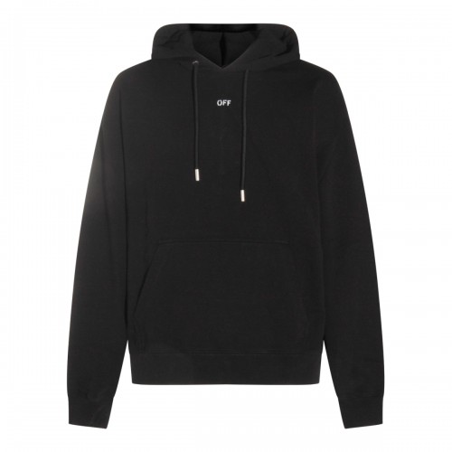 BLACK COTTON SWEATSHIRT