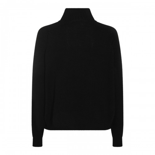 BLACK CASHMERE KNITWEAR