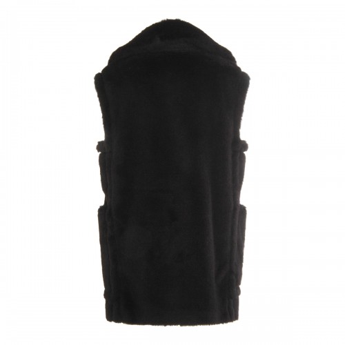 BLACK LEATHER BORMIDA1234 COAT