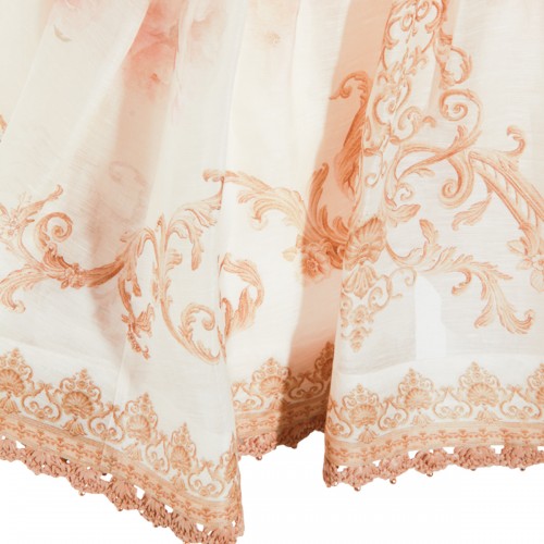 CREAM LINEN DRESS