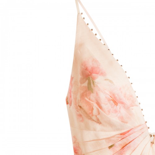 CREAM LINEN DRESS