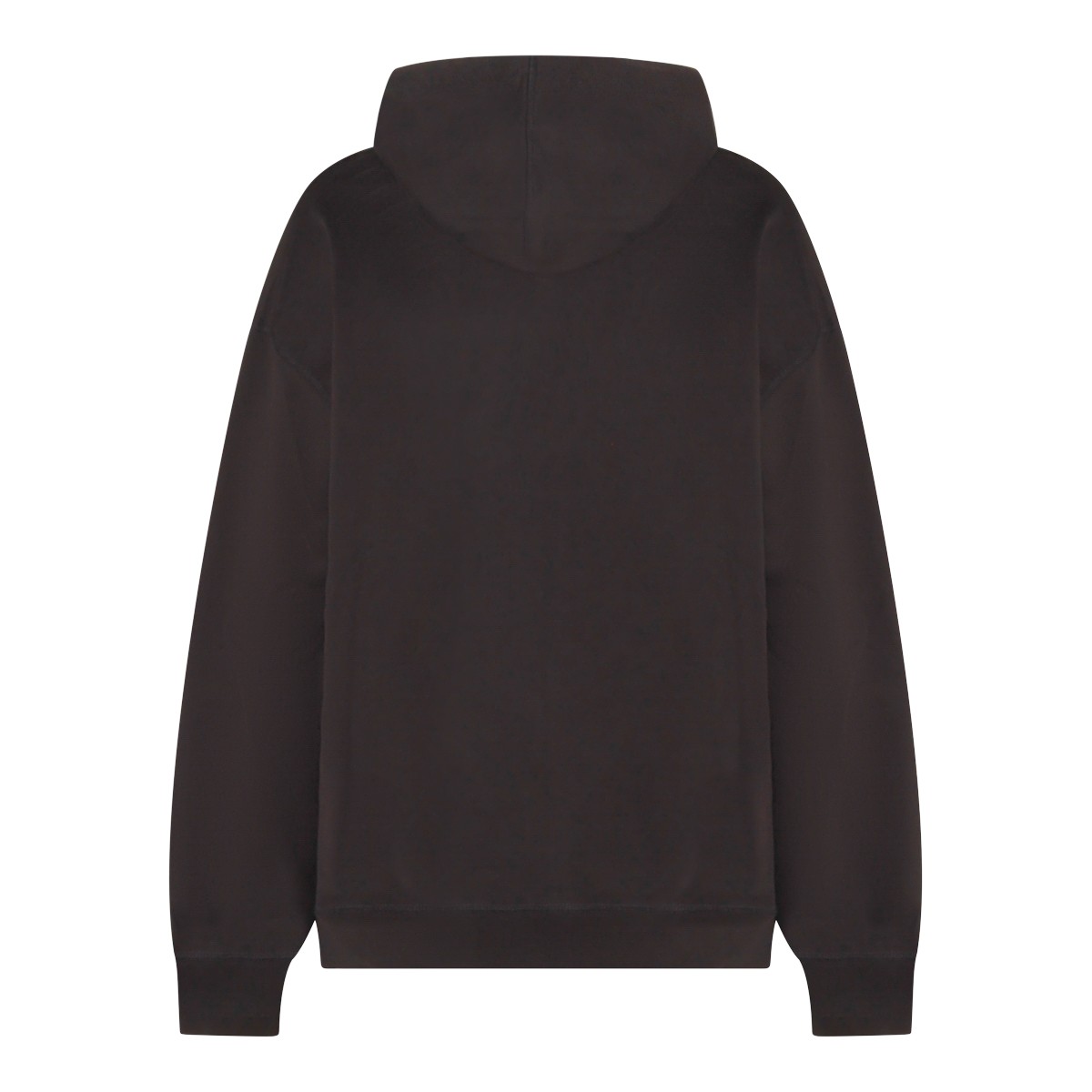 BLACK COTTON SWEATSHIRT