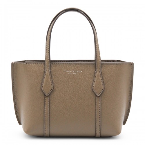 BROWN LEATHER TOTE