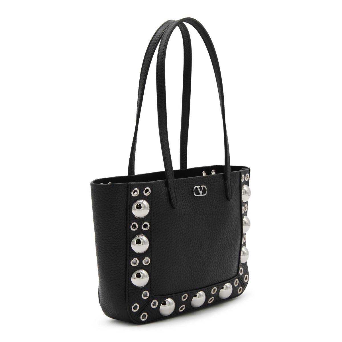 BLACK LEATHER TOTE BLACK LEATHER TOTE