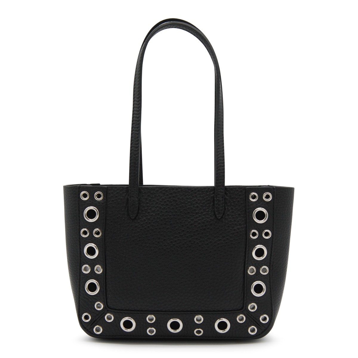 BLACK LEATHER TOTE BLACK LEATHER TOTE