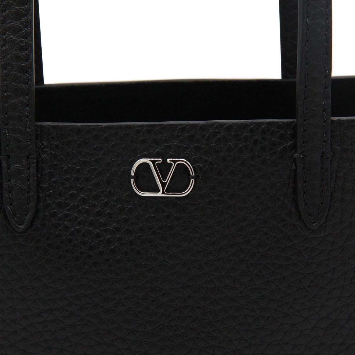 BLACK LEATHER TOTE BLACK LEATHER TOTE