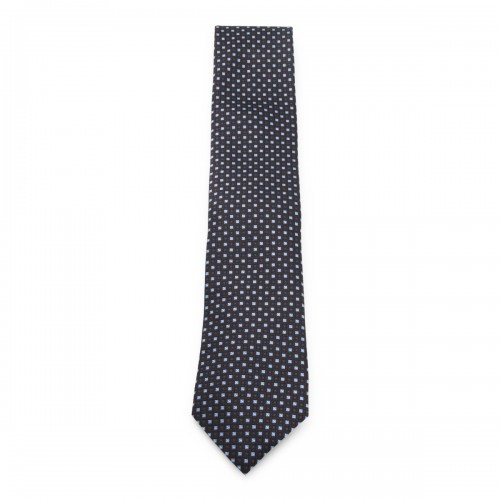 BROWN SILK TIE