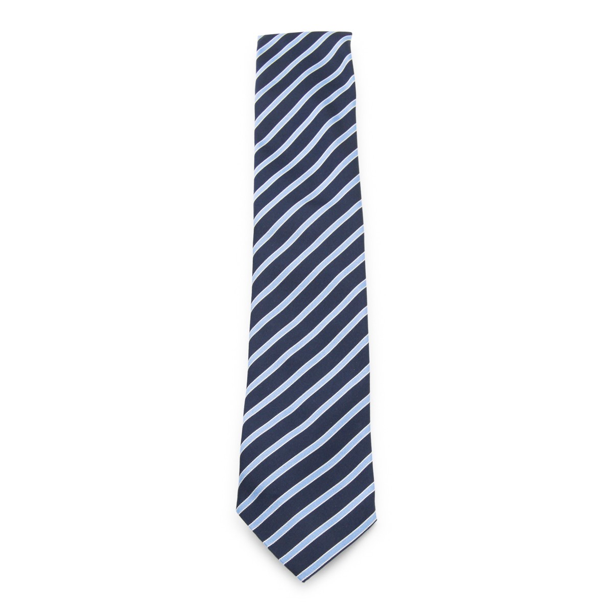 NAVY SILK TIE