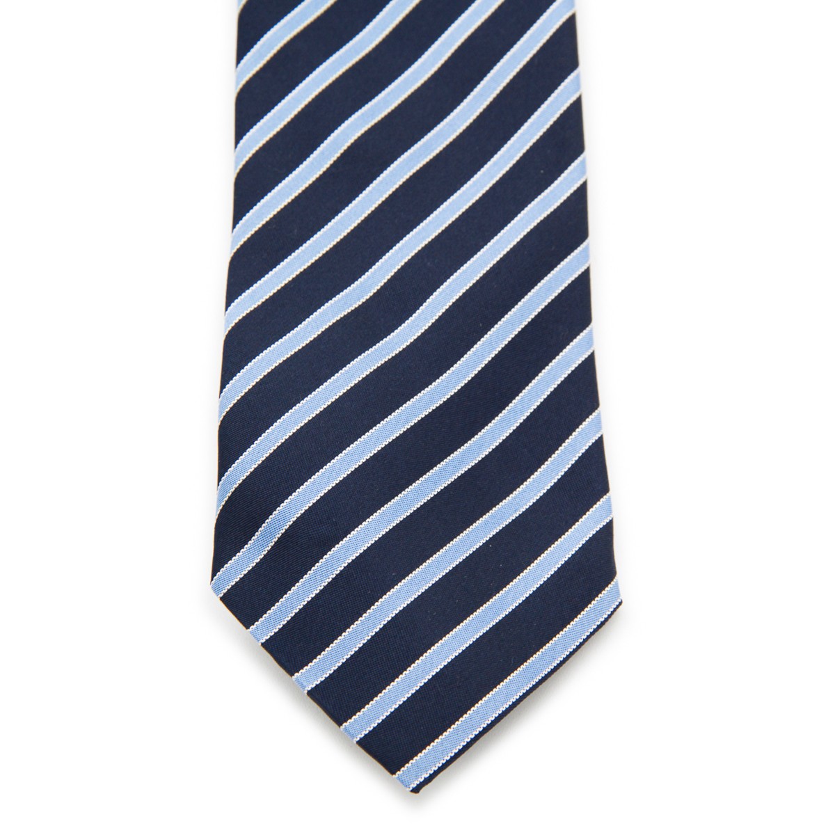 NAVY SILK TIE