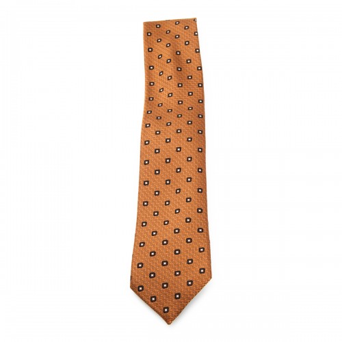BEIGE SILK TIE