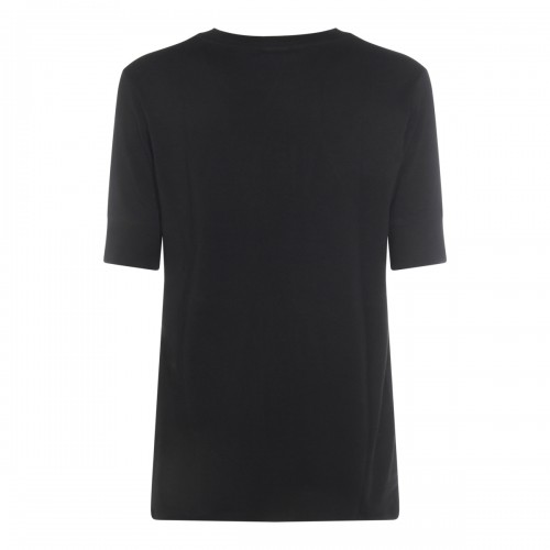 BLACK COTTON T-SHIRT 2