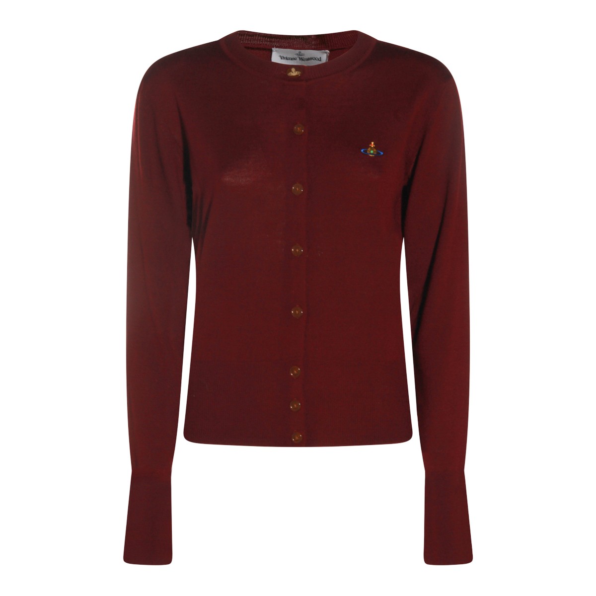 DARK RED WOOL KNITWEAR