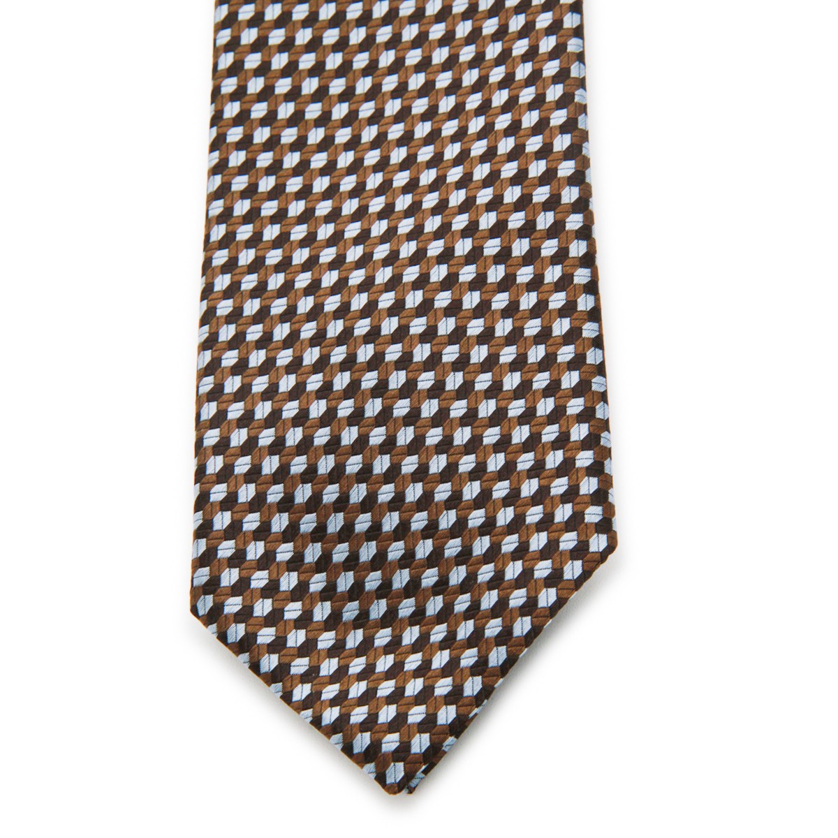 BROWN SILK TIE BROWN SILK TIE