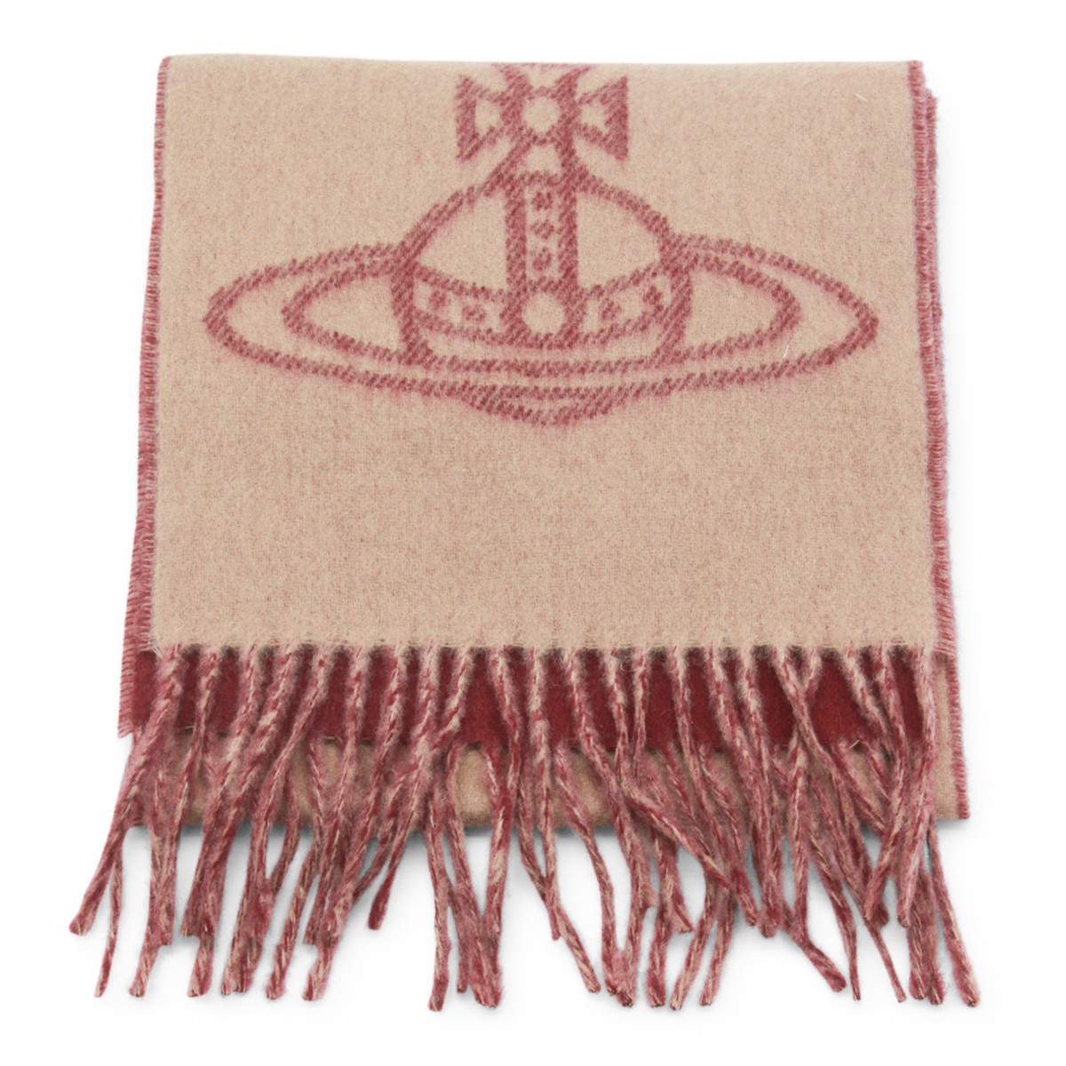 CAMEL WOOL SCARF