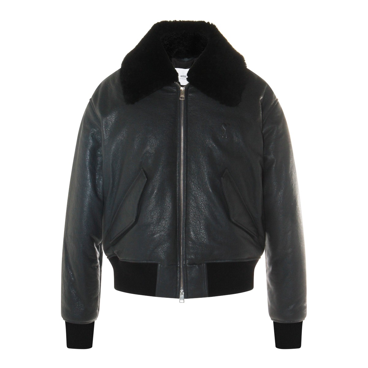 BLACK LEATHER JACKET
