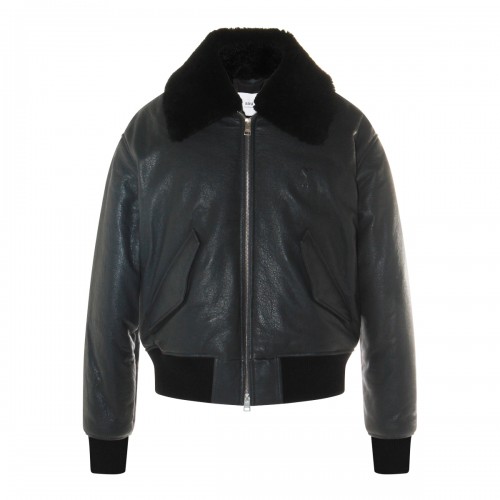 BLACK LEATHER JACKET