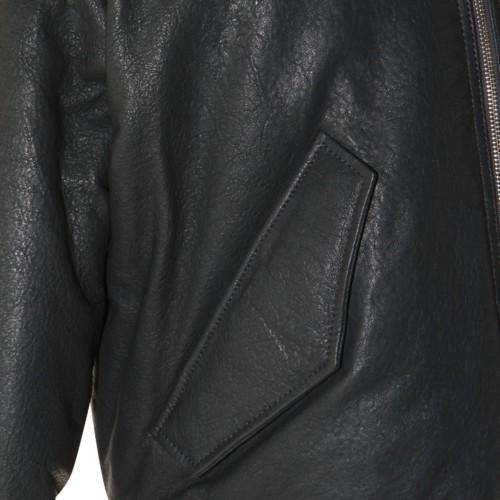 BLACK LEATHER JACKET