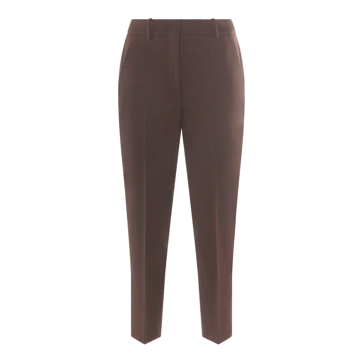 BROWN WOOL PANTS