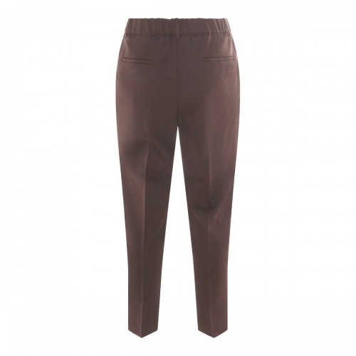 BROWN WOOL PANTS