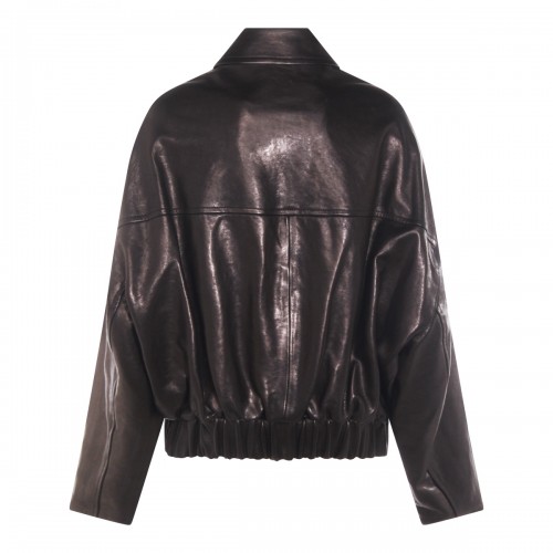 BLACK LEATHER JACKET
