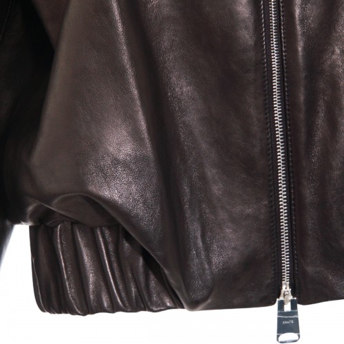 BLACK LEATHER JACKET