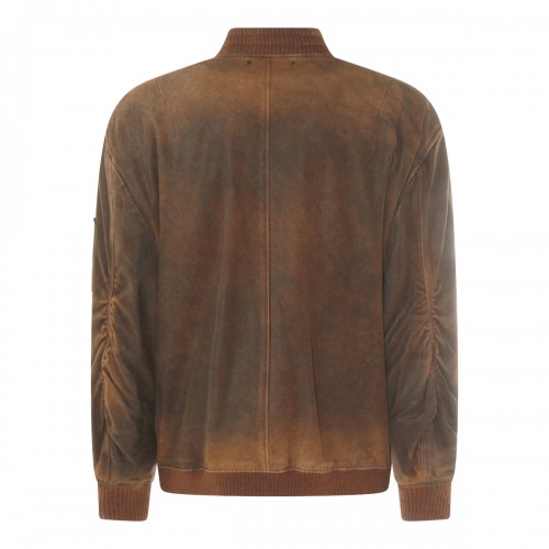 BROWN LEATHER JACKET 2