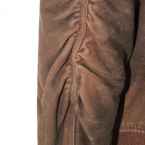 BROWN LEATHER JACKET