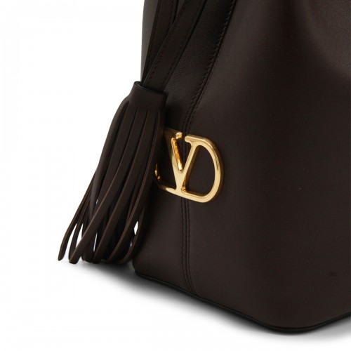 DARK BROWN SATCHEL