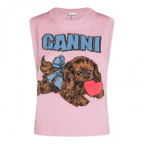 PINK WOOL KNITWEAR