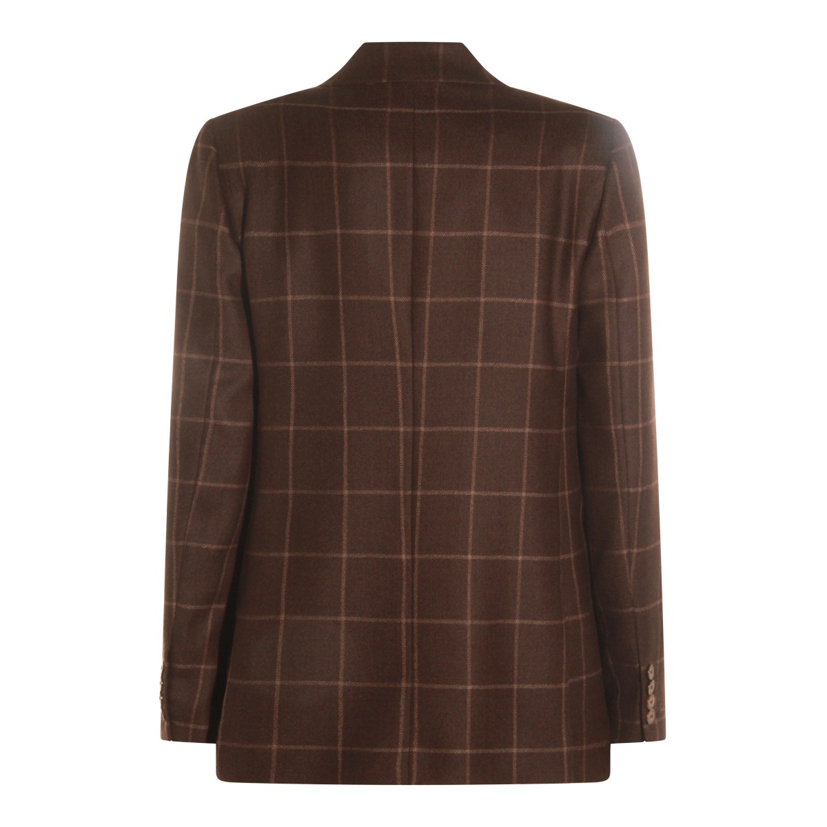 BROWN WOOL BLAZER BROWN WOOL BLAZER