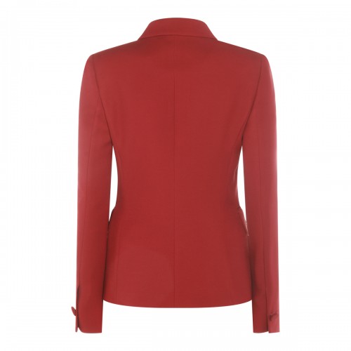 RED ANCORA VISCOSE BLAZER