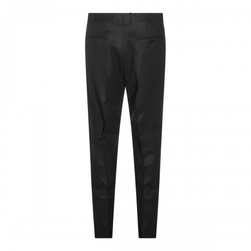 DARK GREY WOOL PANTS 2