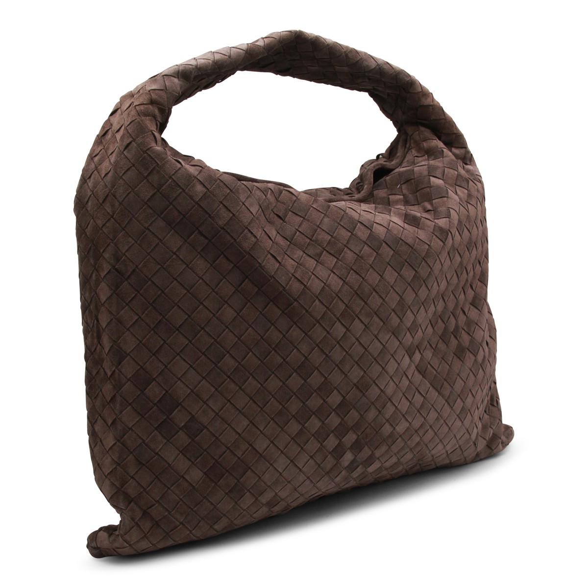 DARK BROWN LEATHER HOP SHOULDER BAG DARK BROWN LEATHER HOP SHOULDER BAG