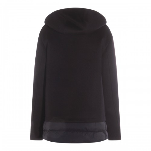 NAVY WOOL DOWN JACKET