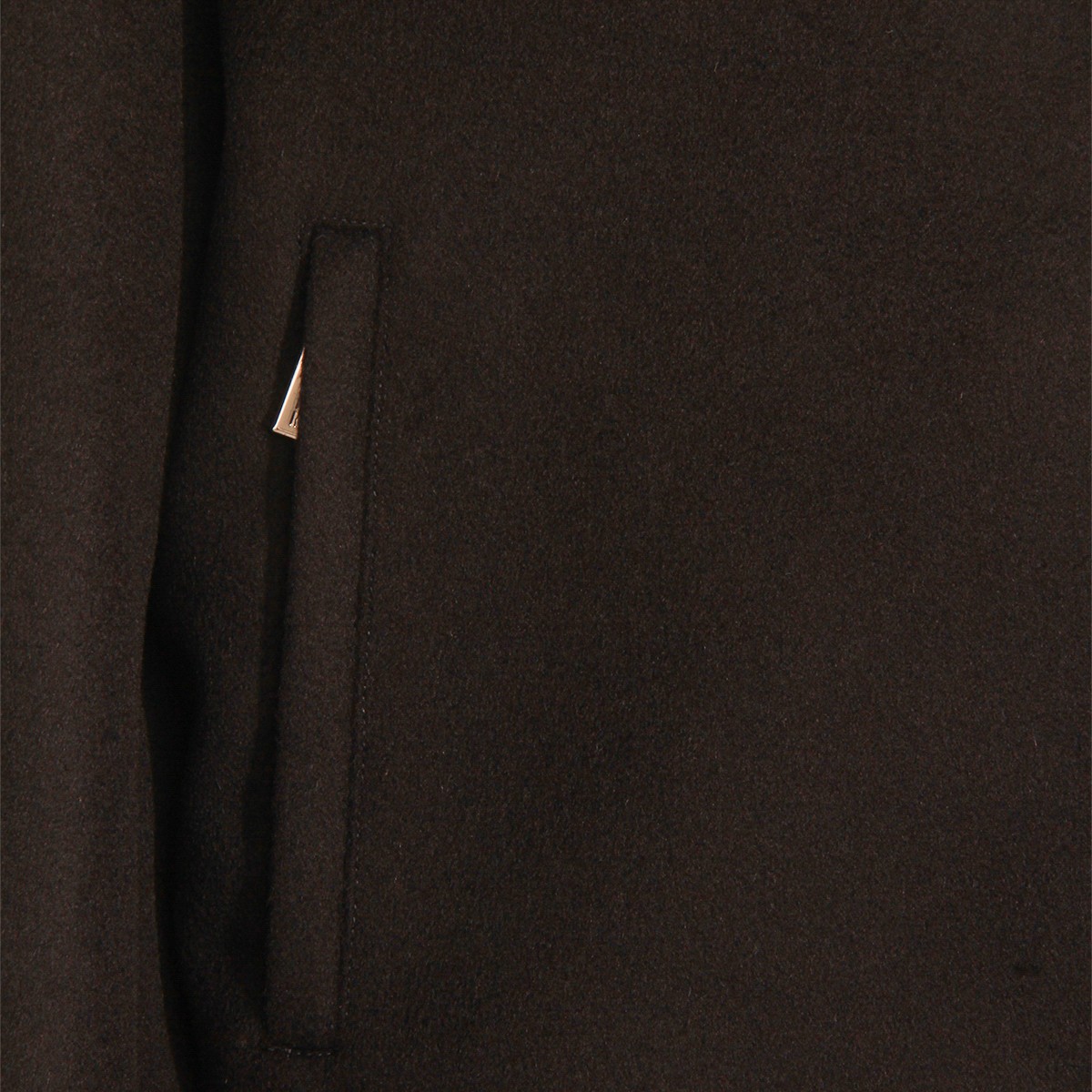 NAVY WOOL DOWN JACKET